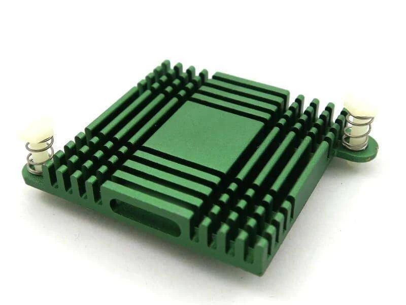 golden anodizing heatsink