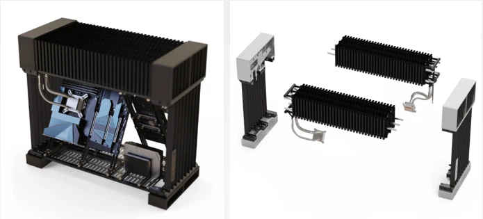 Loop heatpipe heatsink Loop heatpipe heatsink