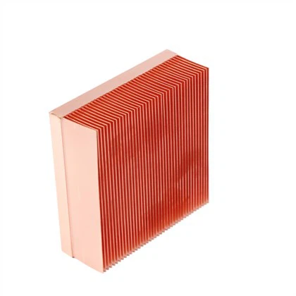 Copper Skived Fin GPU radiatorius