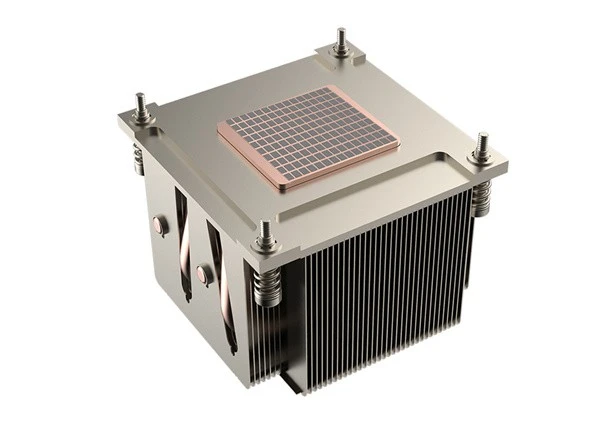 Aluminum Zipper Fin Radiator For Electronics