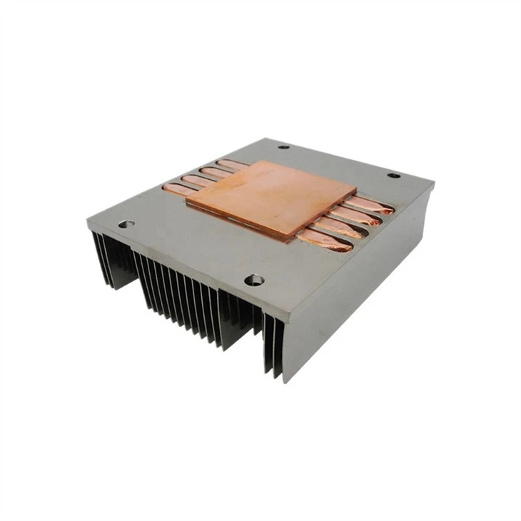 Aluminum Zipper Fin Radiator For Electronics
