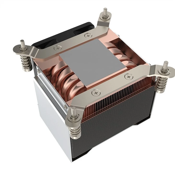 Aluminum Zipper Fin Radiator With Heatpipe