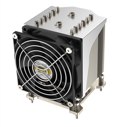 Šilumos vamzdžio aliuminio bokšto Fin CPU radiatorius